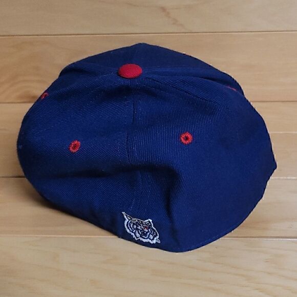 Vintage Arizona Wildcats 7 1/4 Fitted Hat Cap Blue Red White Zephyr - Picture 6 of 10